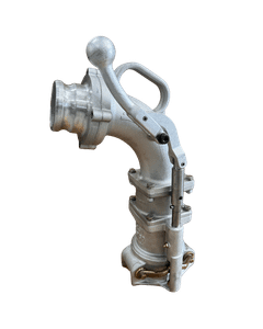 3" Aluminum Elbow Recovery Lever Handle Male Adapter